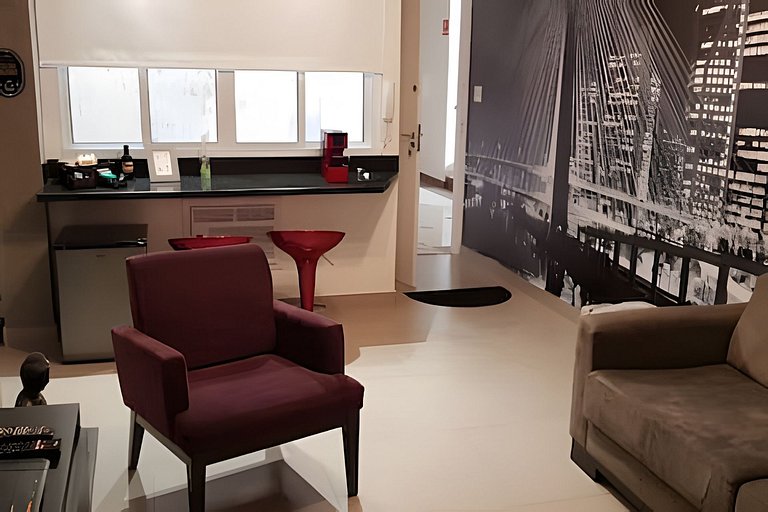 2 DTS - Bela Vista - espaçoso + aconchegante