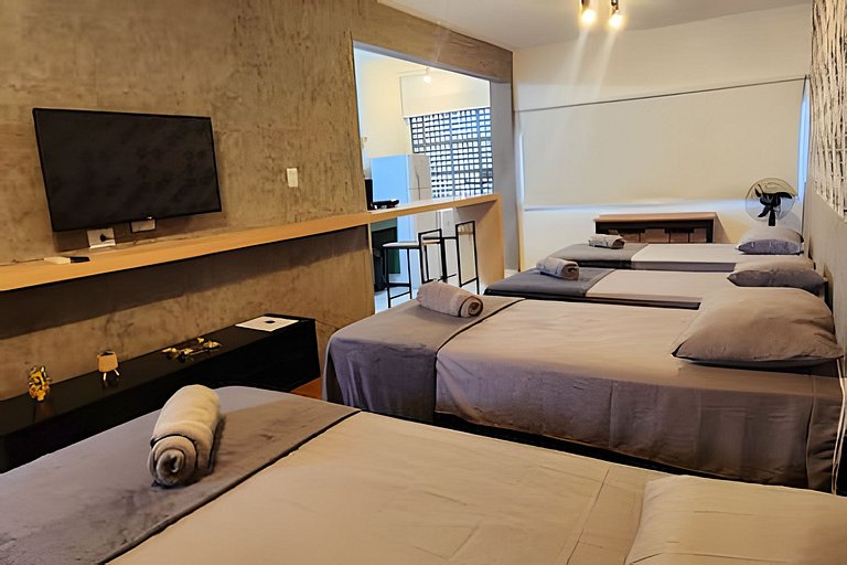 Loft Paulista - para grandes grupos e famílias