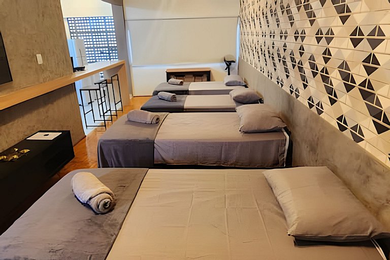 Loft Paulista - para grandes grupos e famílias