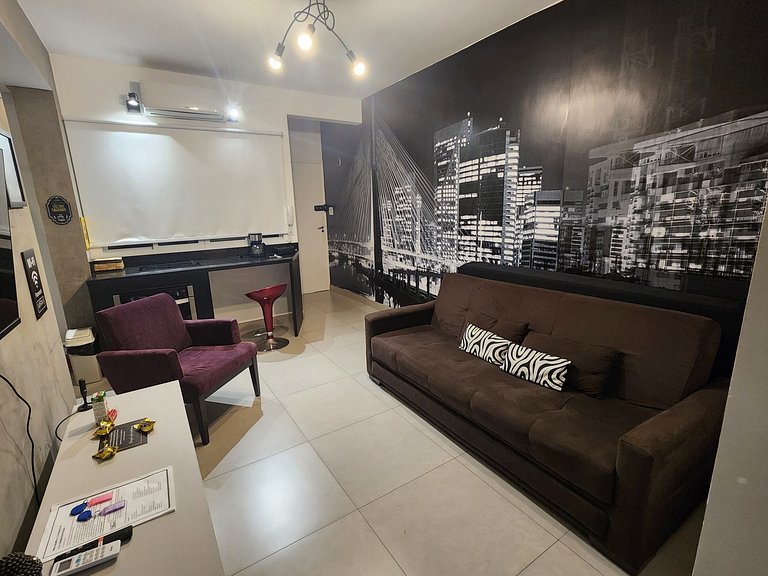 2 DTS - Bela Vista - espaçoso + aconchegante